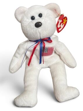 1996 Ty Libearty Beanie Baby 4th Gen